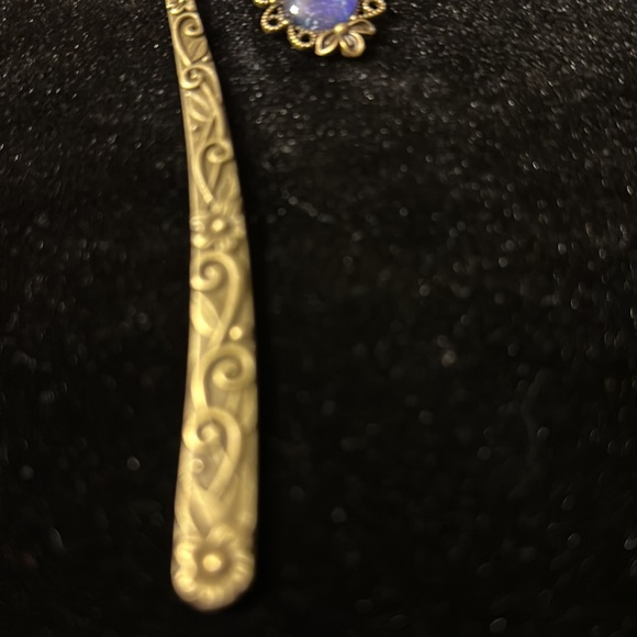 HAND PAINTED FLOWER Bookmark by INDIANA ARTIST SUSAN OTTINGER one of a Kind Tall - Picture 7 of 7